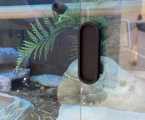 Reptile vivarium sliding glass - vivarium,