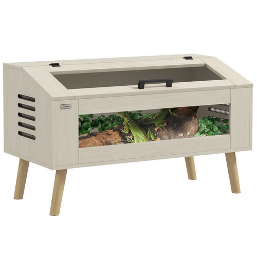 Pawhut reptile terrarium 140l - reptile, terrarium,