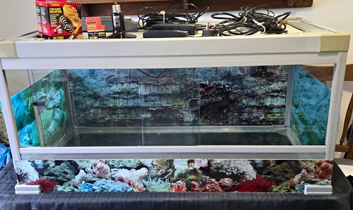 Glass rectangular vivarium - glass,