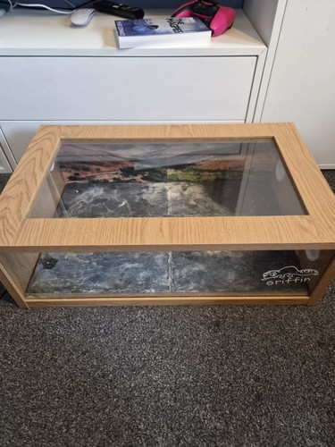 Vivarium for reptiles with - reptiles,