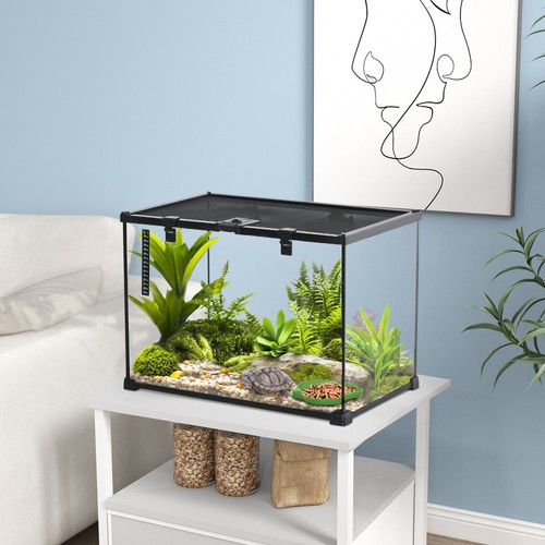 Pawhut glass reptile - pawhut, terrarium