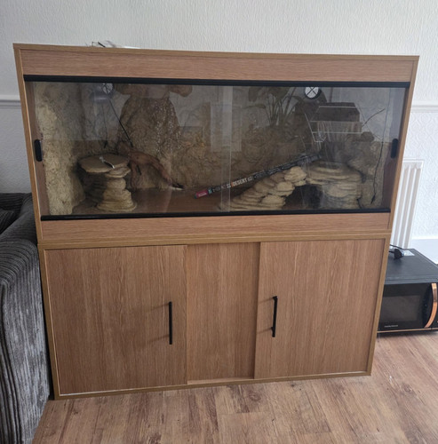 Wooden reptile vivarium - wooden,