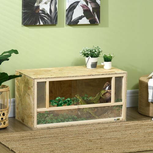 Pawhut 80cm reptile terrarium - 80cm,