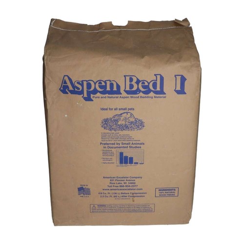 Aspen snake bedding - soft, dust