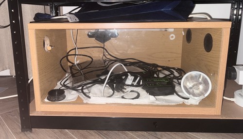 Wooden reptile vivarium - wooden,