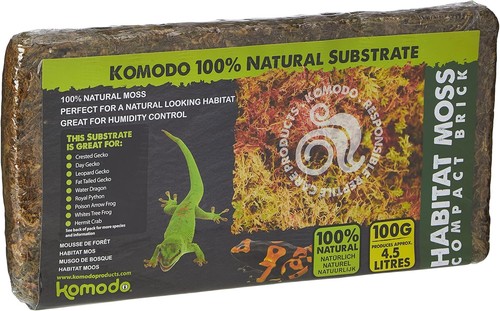 Komodo habitat moss brick - moss,