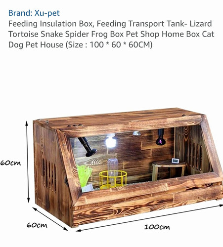 Pet wooden reptile - wooden, vivarium